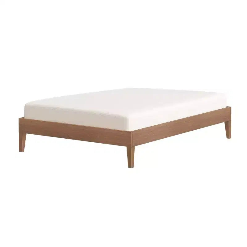 Cadre de lit double, Lit plate-forme en bois