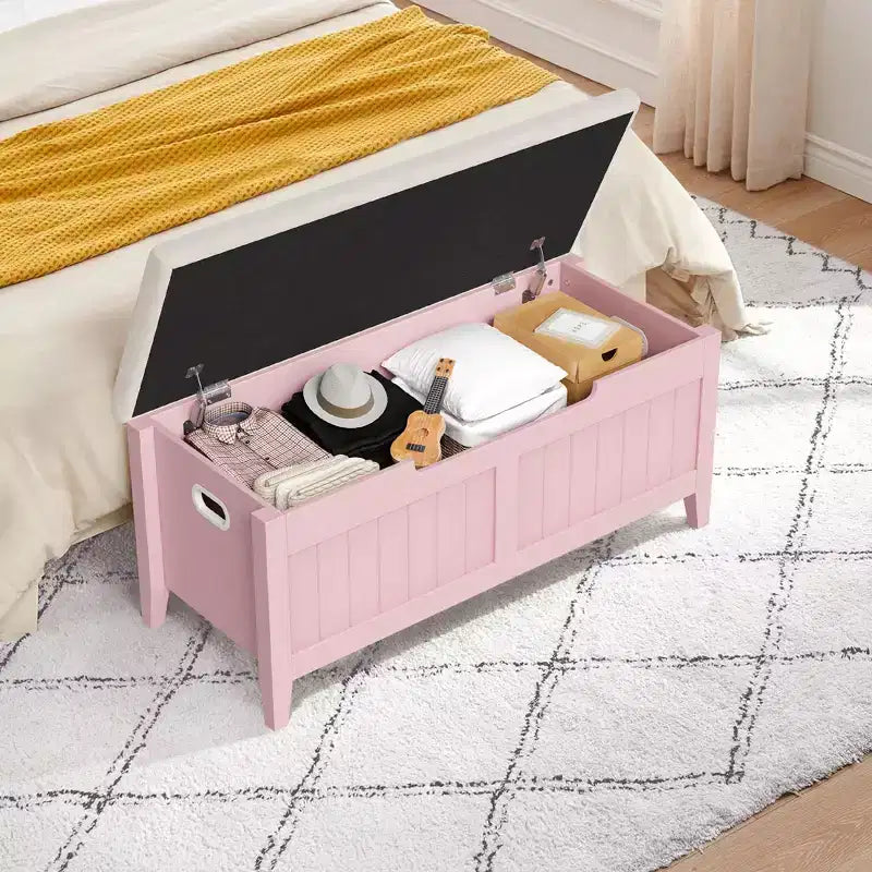 Boîte de rangement, Boîte de rangement avec siège coussiné