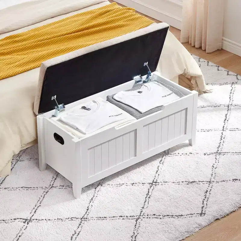 Boîte de rangement, Boîte de rangement avec siège coussiné