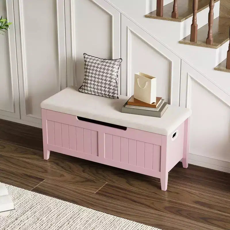 Boîte de rangement, Boîte de rangement avec siège coussiné