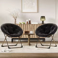 Fauteuil-disque surdimensionné en peluche, convient aux chambres à coucher ou aux dortoirs