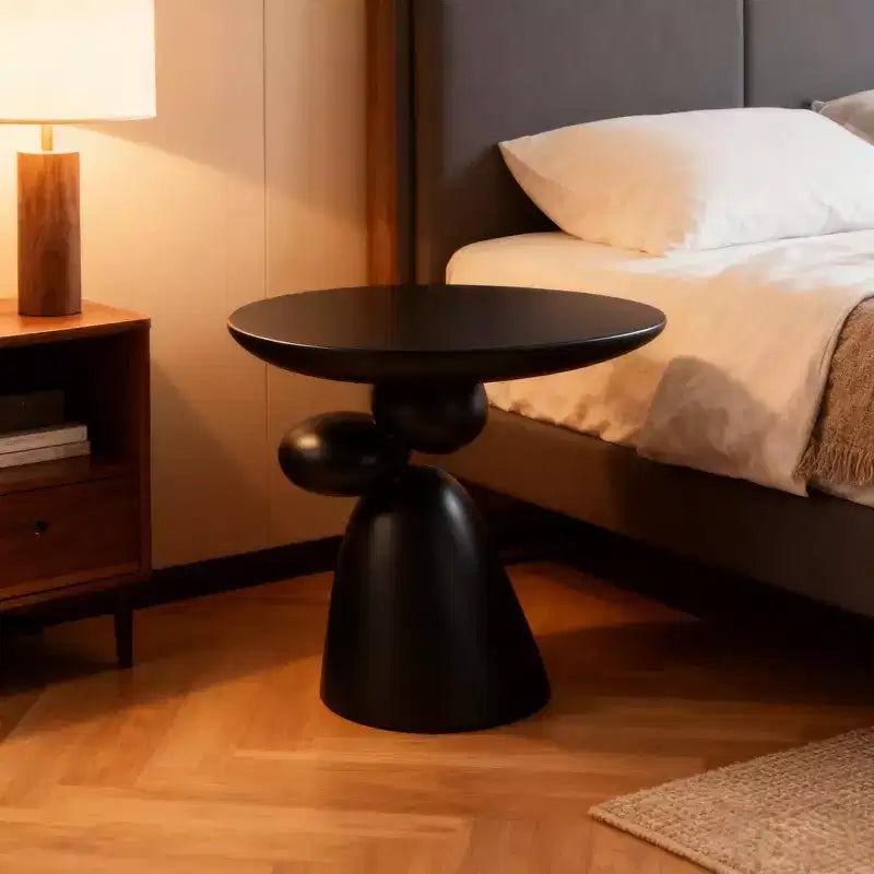 Table d'appoint Lucky Stone, table d'appoint en fibre de verre, table d'angle minimaliste moderne, table basse décorative, décoration intérieure pour salon